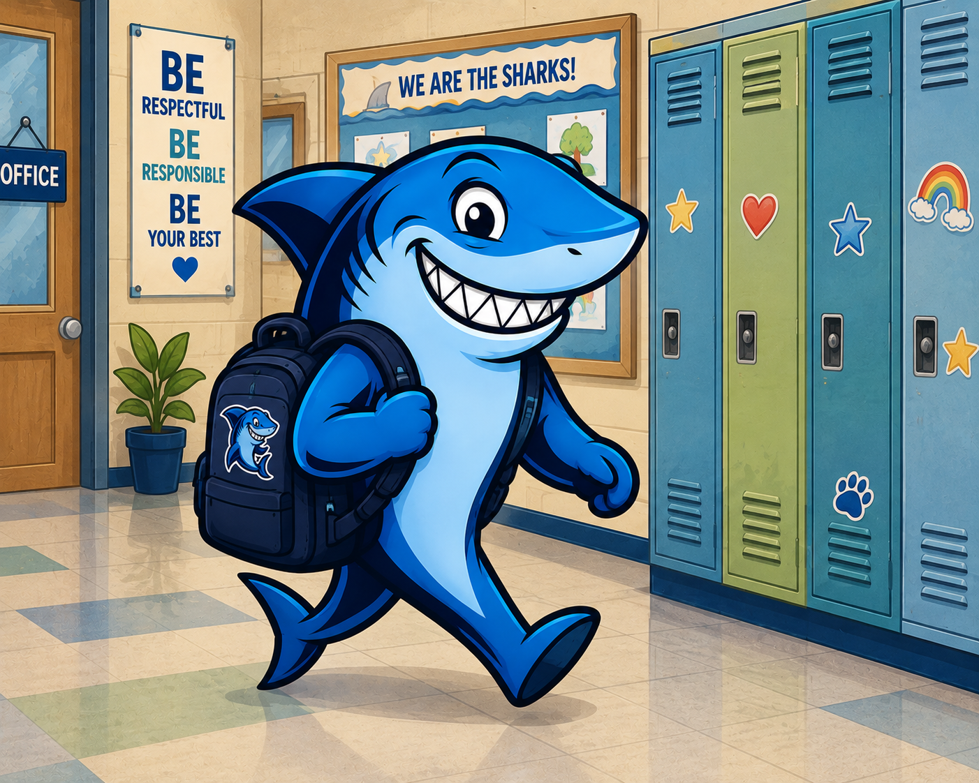 shark logo